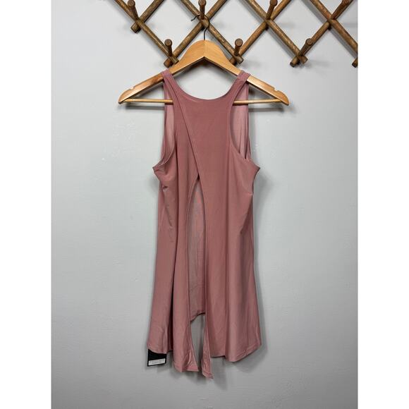 New Onzie Tie Back Tank in Pink One Size - Picture 5 of 11